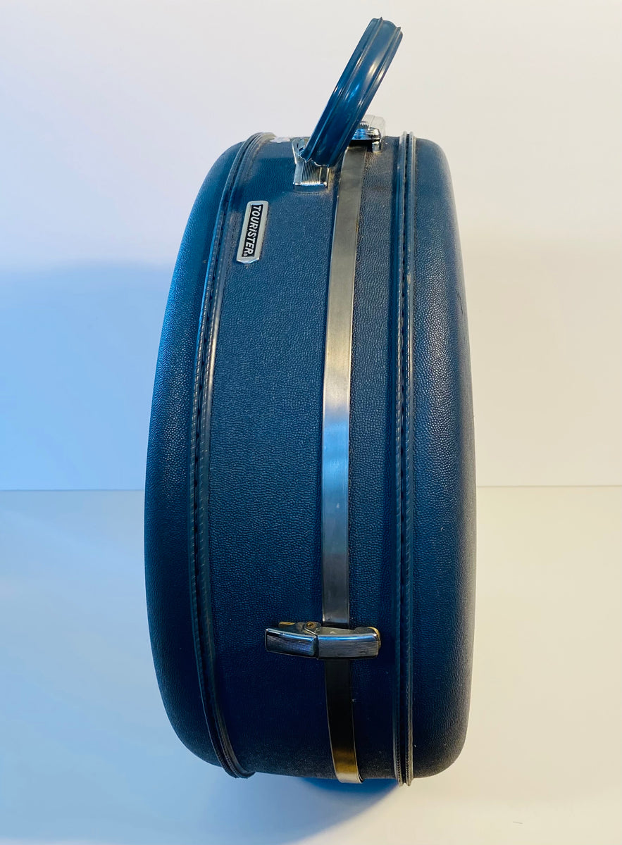 Vtg 16 American Tourister Tri-Taper Round Hat Box Case Luggage