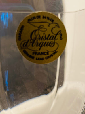 Vintage Cristal D'Arques Durand Chambéry Wine Glasses - Set of 5