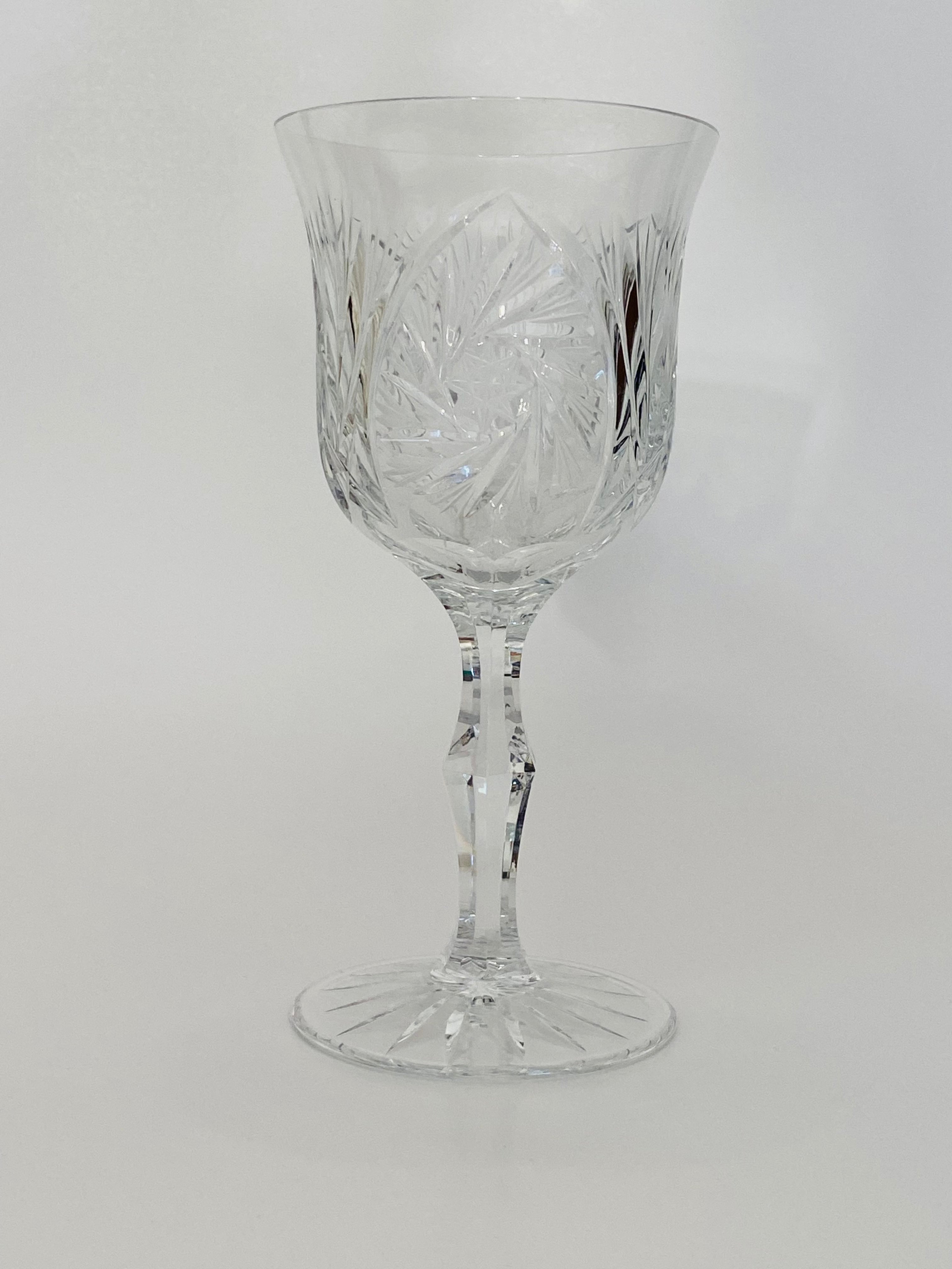 VINTAGE CRYSTAL GLASSES: Cristal D'arques Durand Longchamp Glassware  Collection Cut Crystal Stemware Several Styles Available 