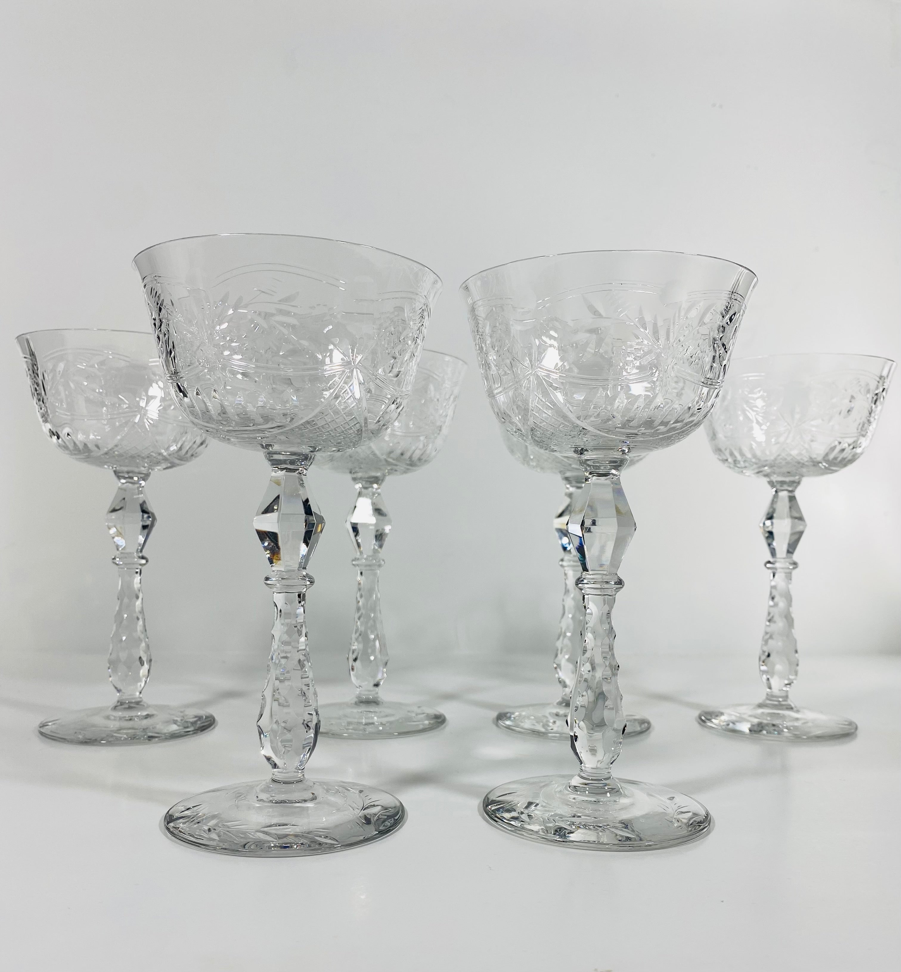 Victorian Champagne Coupes