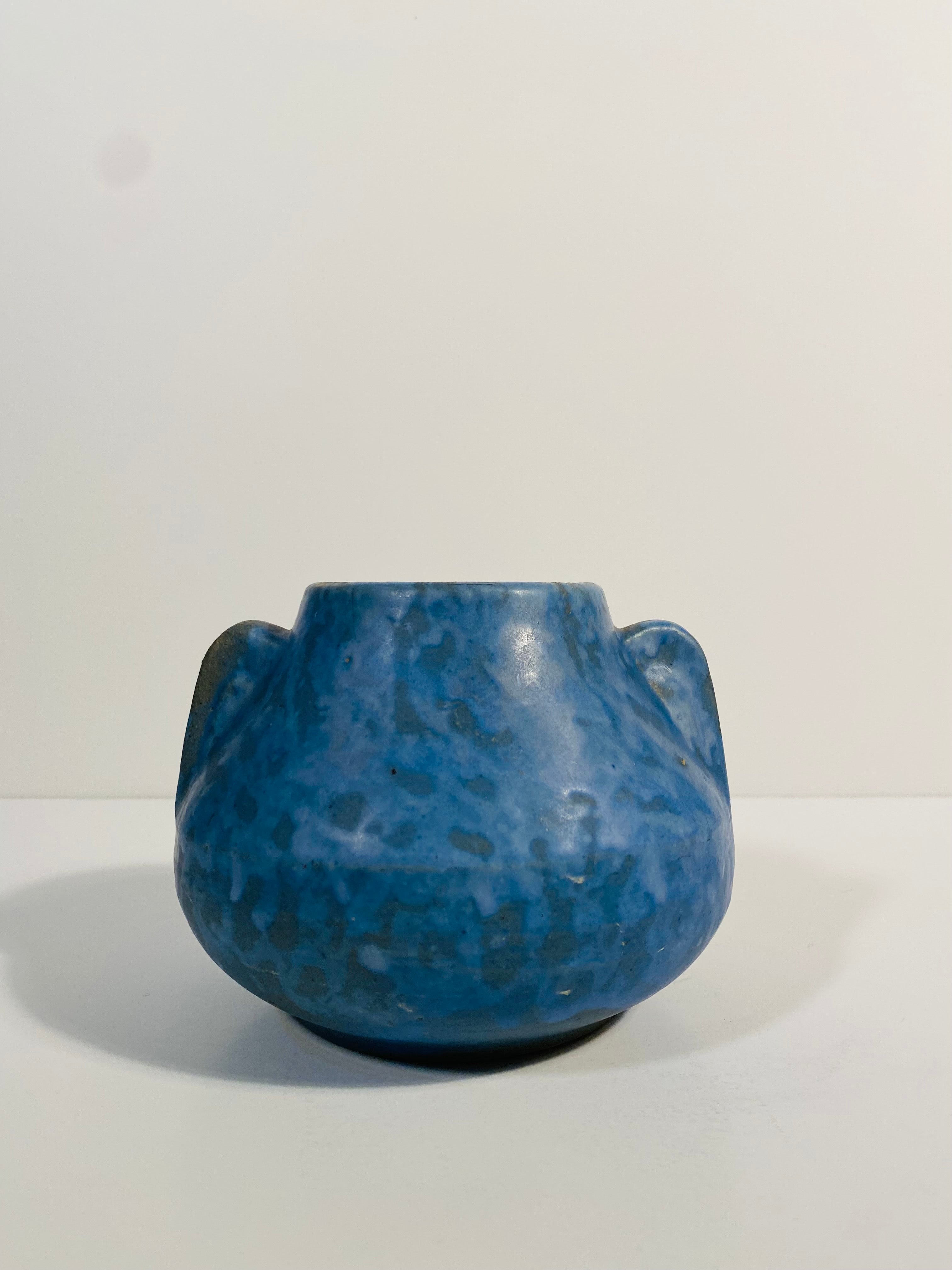 Brush McCoy Blue Vellum Pottery