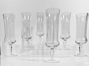 Vintage Crystal Champagne Glasses