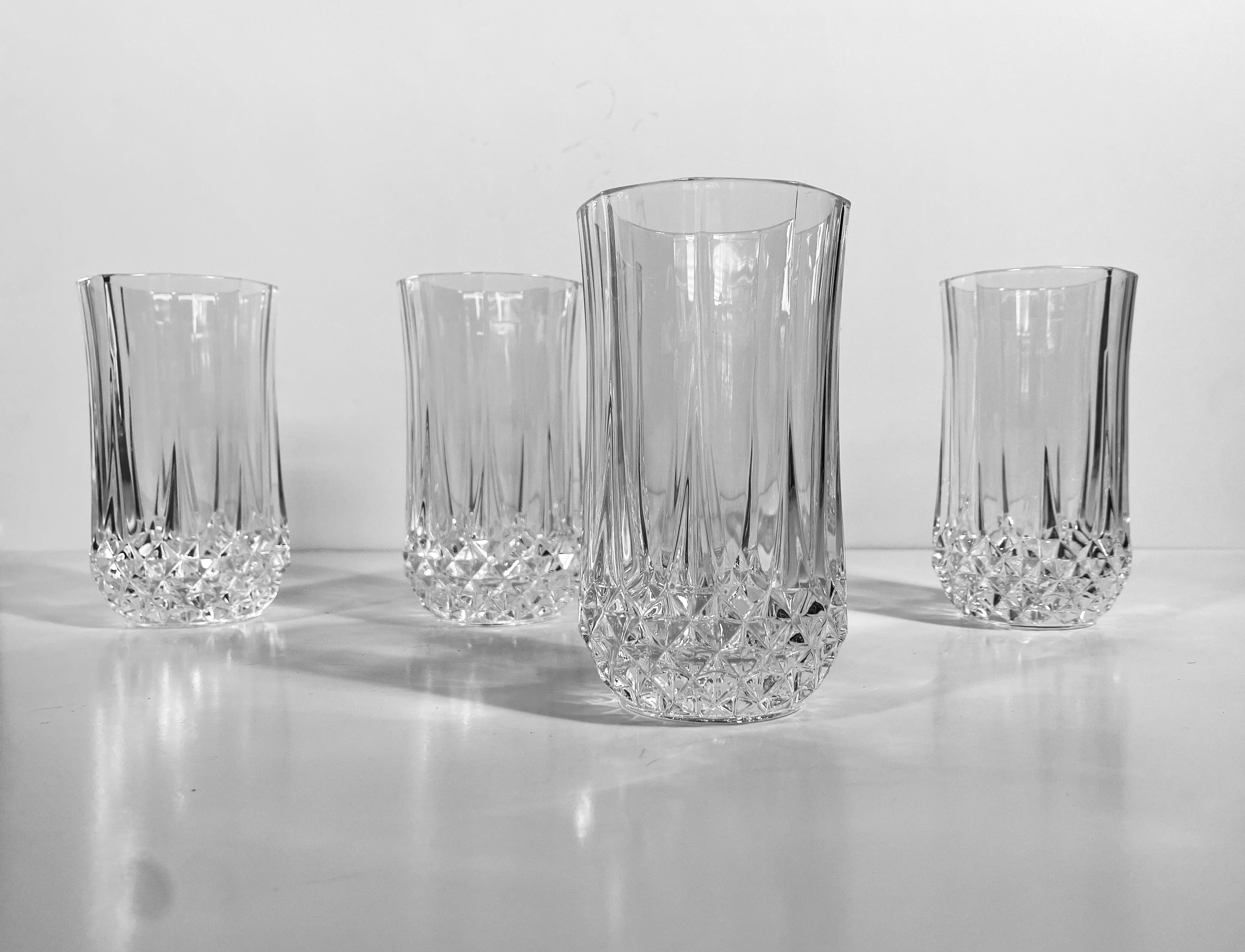 Vintage Cristal D’Arques Highball Glasses