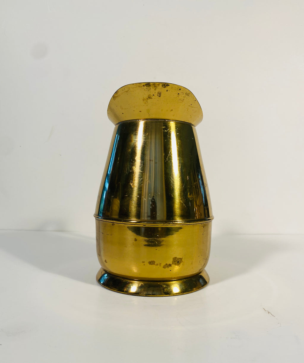 Vintage Brass Maxwell Phillip's Insulated Carafe