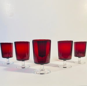 Vintage Lumerac Cocktail glasses
