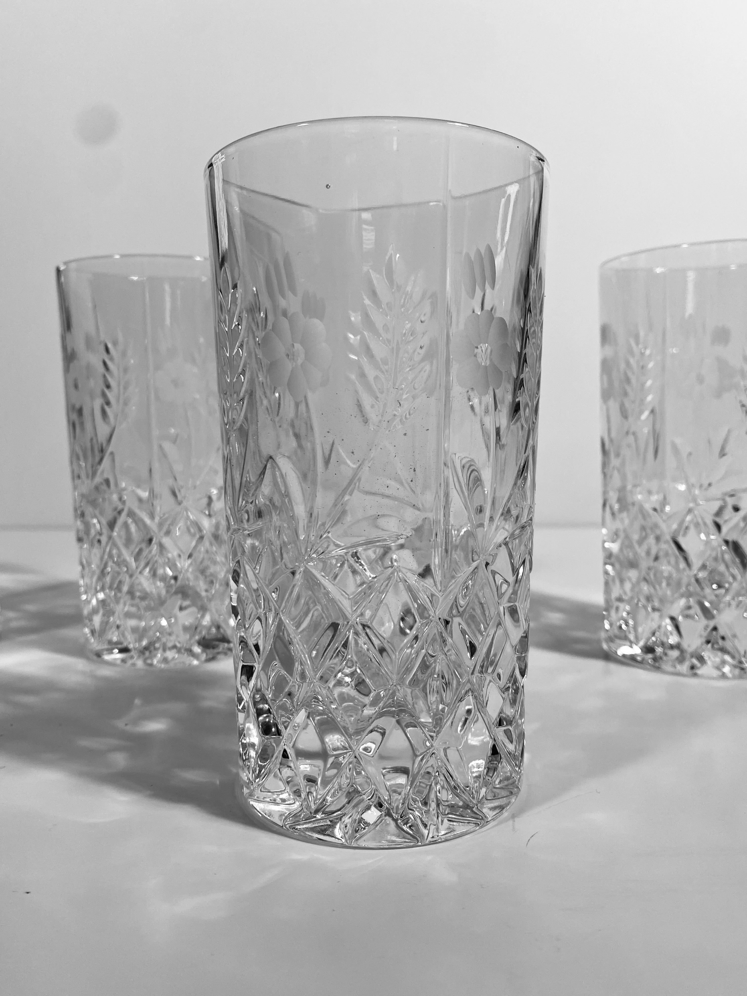 Vintage Shannon Crystal water glass/tumbler